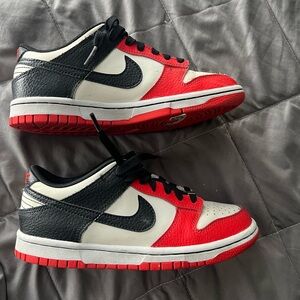 Nike Kids Red and Black Sneakers